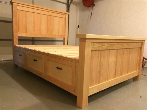 diy storage bed plans